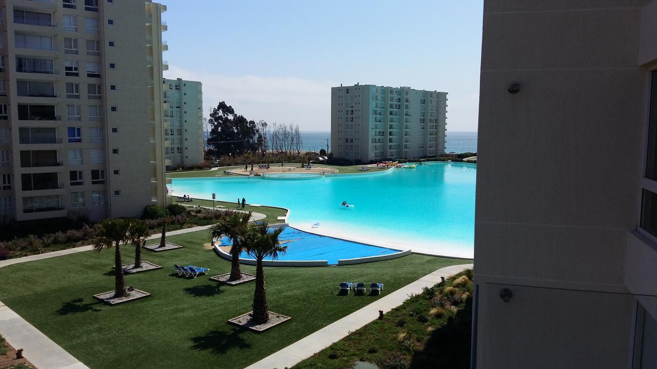 Papudo Laguna Vista Al Mar Y Piscina Buitenkant foto